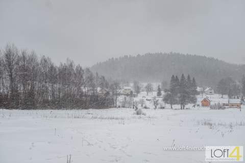 Widokowa działka w Bieszczadach