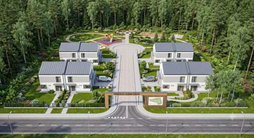 Okrzeszyn działka pod osiedle 8 lokali/bliźniaków