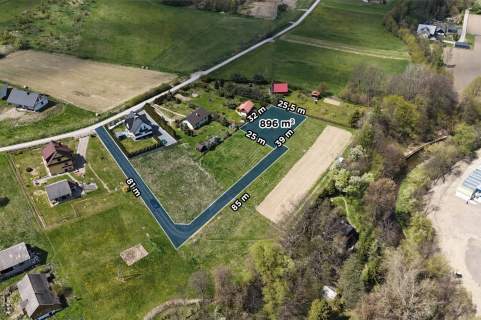 Działka budowlana, 9 arów, Pogorzany, Szczyrzyc