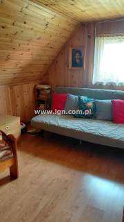 dom letniskowy Krasne, salon, 3sypialnie, kominek