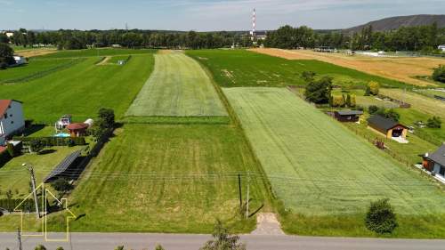 działka pod inwestycje developerską, Suszec 5475m