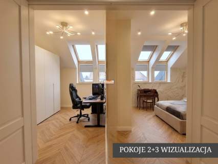 Segment narożny z ogrodem i garażem Ochojno