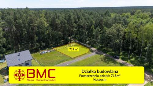Działka budowlana na przeciwko LASU Koszęcin 715m2