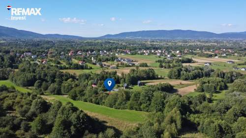 Działka rekreacyjna 1439m2 w Radziechowach