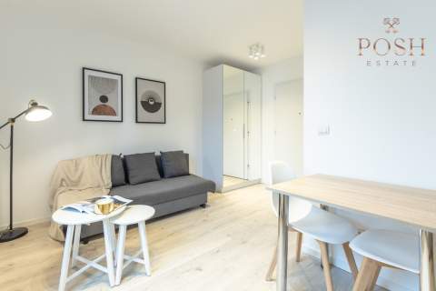 centrum przytulne studio Kępa Mieszczańska