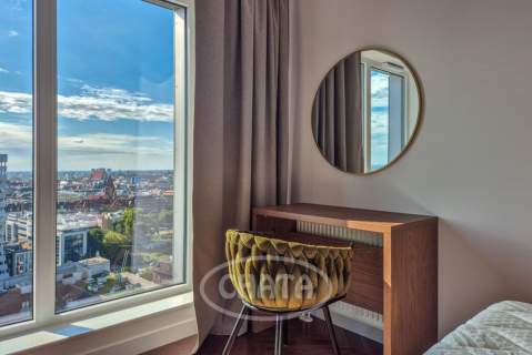 Apartament w Quorum z widokiem na panoramę miasta