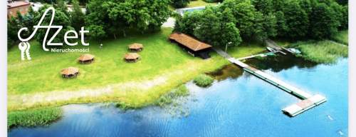 Działka z prywatną plażą w Lutrach
