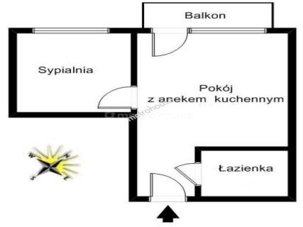 Nowocześnie urządzone 2 pokoje, Gdańsk Jasień