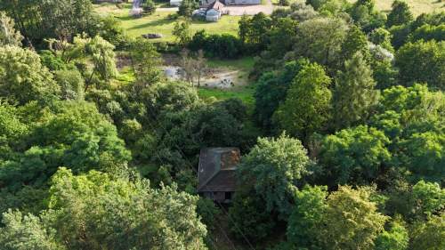 Duża działka 3103 m z domem   Mszczonów, blisko S8