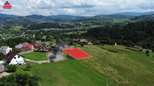 Widokowa działka budowlana na Zarabiu