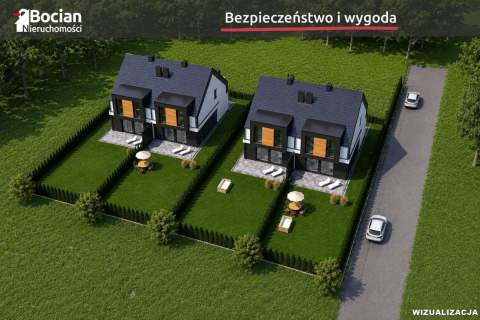 Nowoczesny dom DEWELOPERSKI w Bojanie 