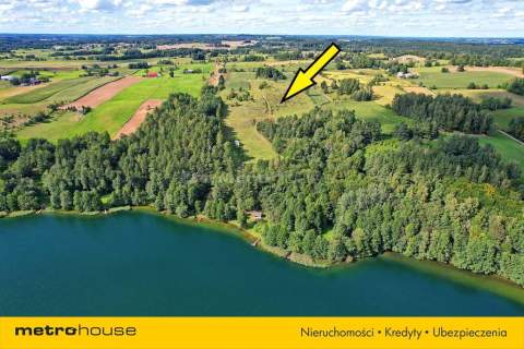 Działka 2995 m z widokiem na jezioro Rospuda