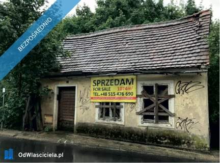 Działka 1074m2 Plot for sale Zielona Gora ul.Rajska
