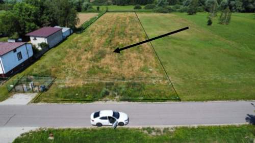 Działka budowlana 851 m2 Gołąb gm. Puławy.