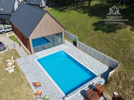 Dom w Prywatnym Resorcie z basenem na Kaszubach