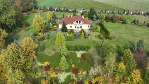 WILLA 310m na 2,5 HA RZEKA, OGRÓD. NISKIE KOSZTY