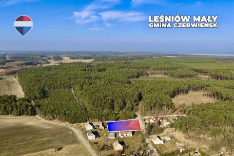 Działka przy lesie z warunkami zabudowy