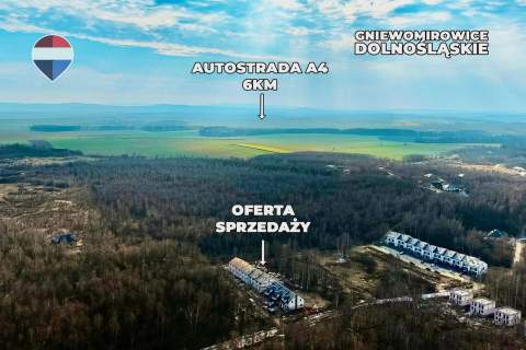 Nowoczesny dom z ogródkiem, w otulinie lasu