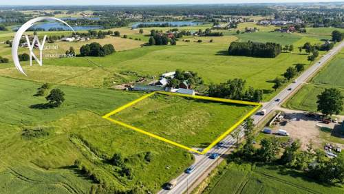 Działka inwestycyjna MPZP Trasa Sejny-Suwałki