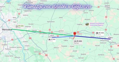 Działka Rolno-Rekreacyjna. Gójszcz jedyne 49,63zł. za m2