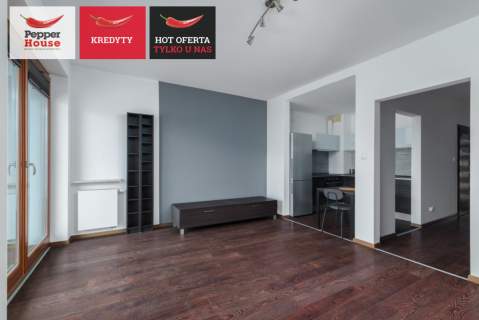 Dwustronne 2 pokoje - 49,4m2 - Miasteczko Wilanów