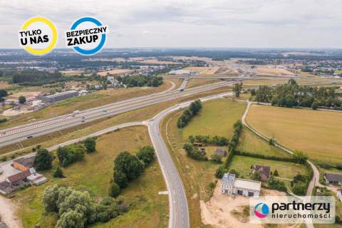 Działka usługowo-produkcyjna tuż przy trasie S6.