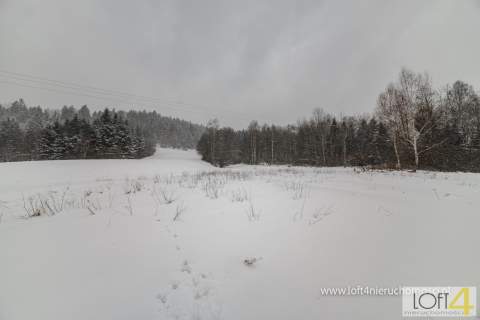 Widokowa działka w Bieszczadach