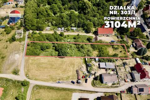 Działka z WZ, pow. 3.104 m media
