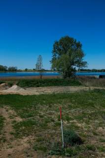 Działka z linią brzegową