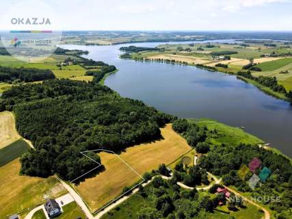Z możliwością zabudowy, widokiem na jezioro