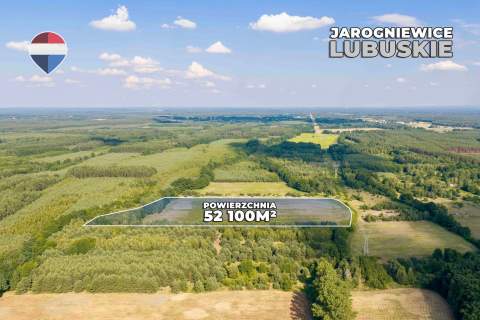 Działka rolna 5,21 ha w Jarogniewicach