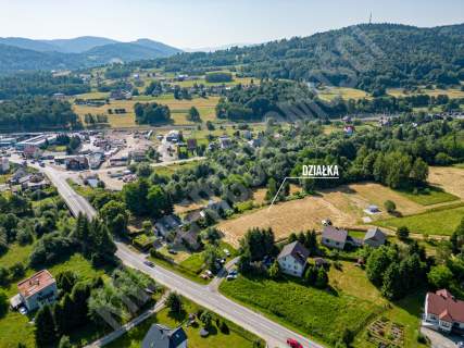 Działka mieszkaniowo-usługowa 2850 m Stryszawa