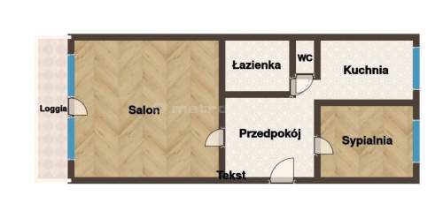2 pokoje po remoncie Cicha lokalizacja Parter