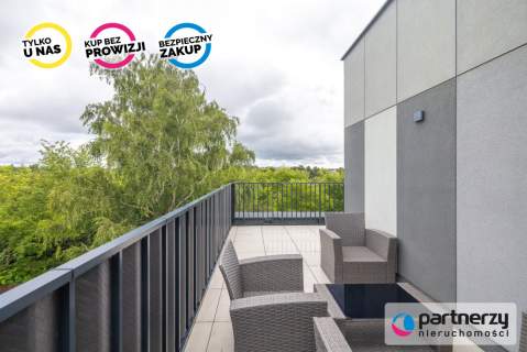 3 pokoje- 40 m2 taras na Las- 450 m od plaży