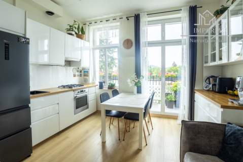 Stylowe mieszkanie w sercu Oliwy Balkon Park
