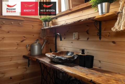 3 domki - gotowa inwestycja Sauna Balia jezioro