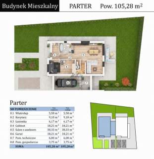 Dom 180m2 z działką 500m2, wysoki standard