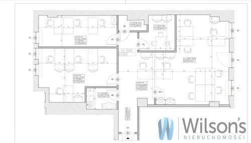 Umeblowane biuro dla 15 osób 120m2 Wola, Norblin
