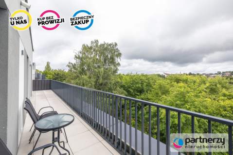 3 pokoje- 40 m2 taras na Las- 450 m od plaży