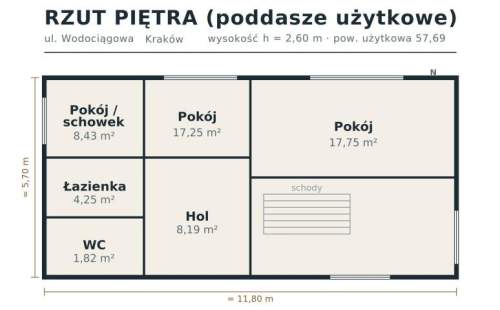 Do wynajęcia dom wolnostojący przy ul. Wodociągowej w Krakowie