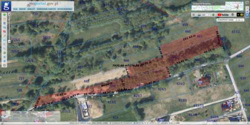 Działka budowlana Podstolice 1432m2 PUM