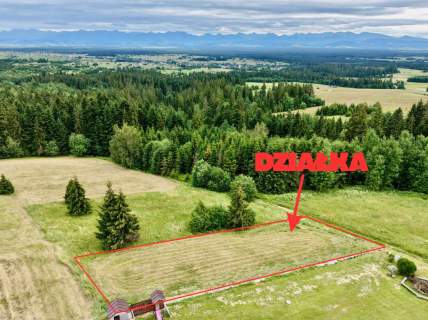 Widok na Tatry/ MPZP/Budowlana/Nasłoneczniona/Las