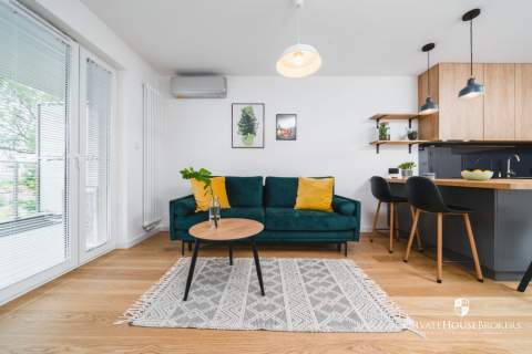 Przestronne, funkcjonalne studio Podgórze