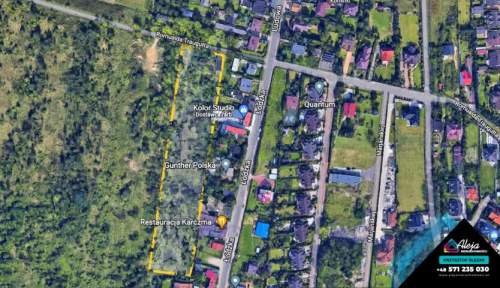 Teren pod zabudowę wielorodzinną .Parkitka