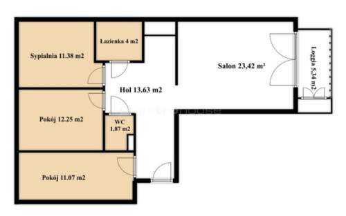 Apartament z tarasem i widokiem na Warszawę