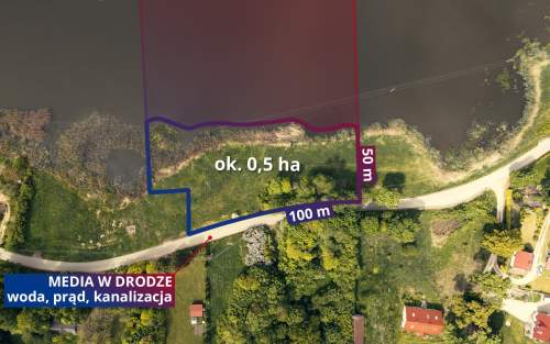4,5 ha nad jeziorem Mazury Inwestycja
