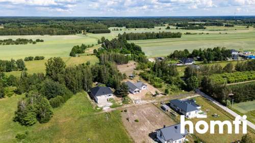 Nowoczesny dom parterowy - w stanie surowym