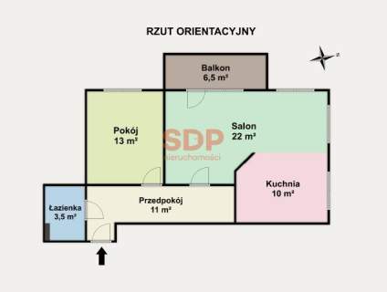Komfortowe 2 pokoje na Partynicach. Duży balkon, winda z poziomu...