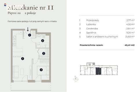 2-pokojowe mieszkanie z balkonem Bielsko-Biała