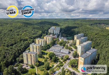 Balkon od południa Widok na las Dwustronne